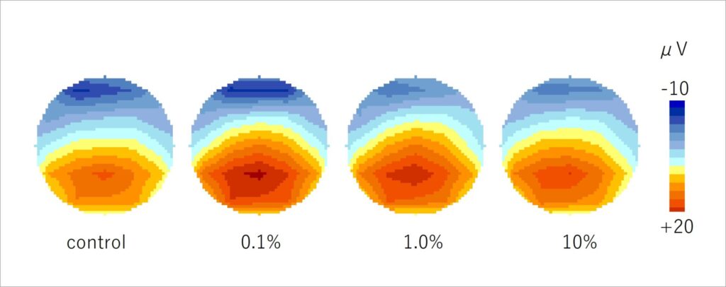 ー ラベンダー精油の濃度によって、脳のはたらきが変化する ー